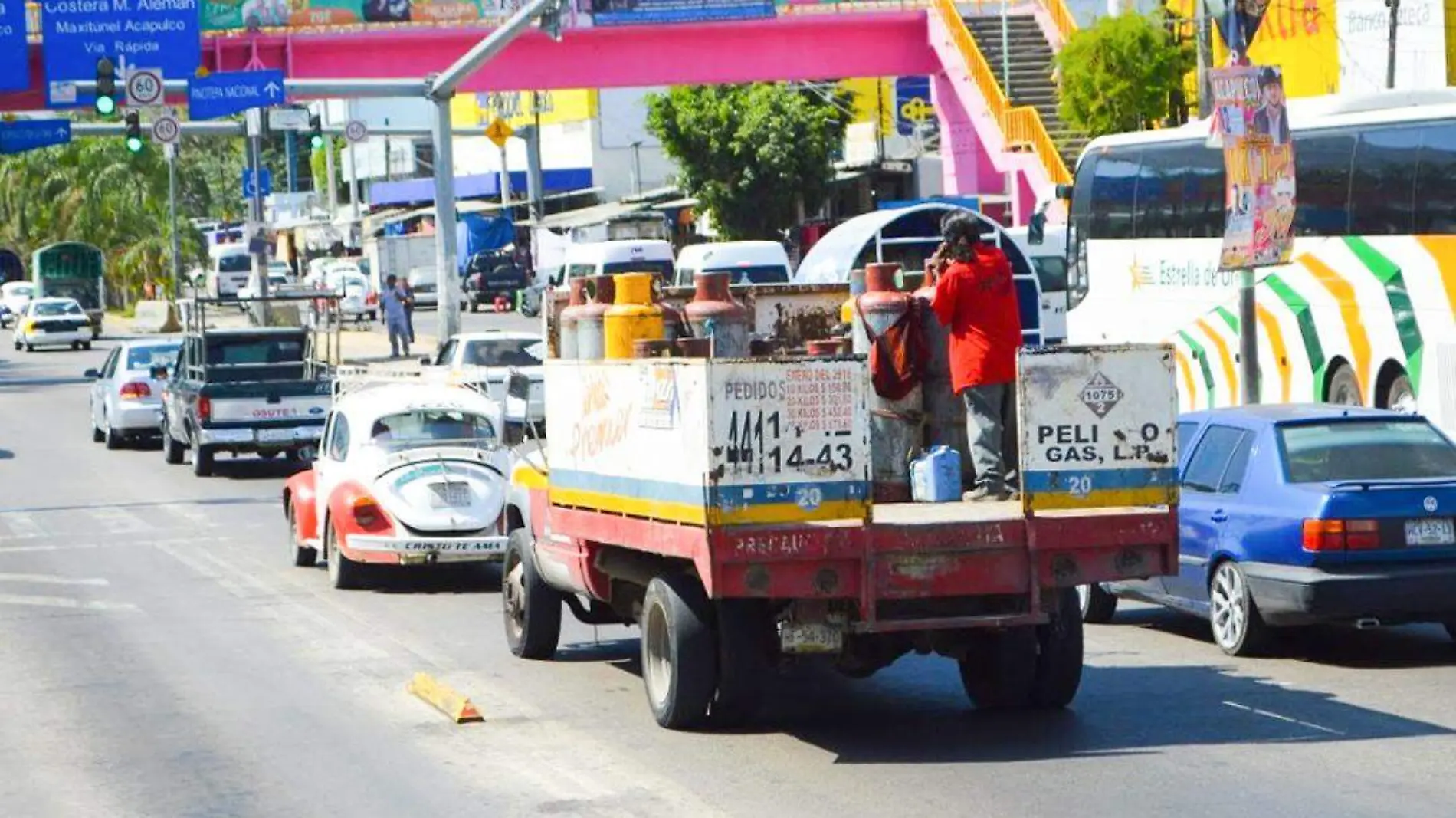 camionetas de tanques de gas